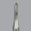 Onsrud 37-51<br/>1/4'' CD x 3/4'' LoC x 1/4'' SD x 2'' OAL<br/>2 Flute  Solid Carbide V Bottom