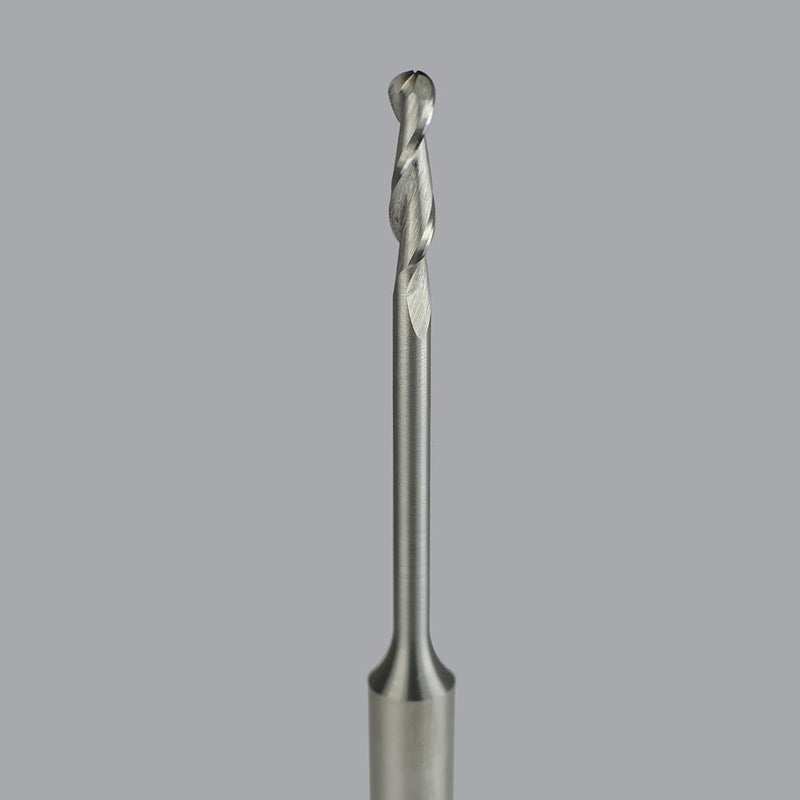 Onsrud 52-360BL<br/>1/2'' CD x 1-1/2'' LoC x 1/2'' SD x 5'' OAL<br/>2 Flute  Solid Carbide Upcut Spiral Ball Nose; 3-5/8" Neck Length