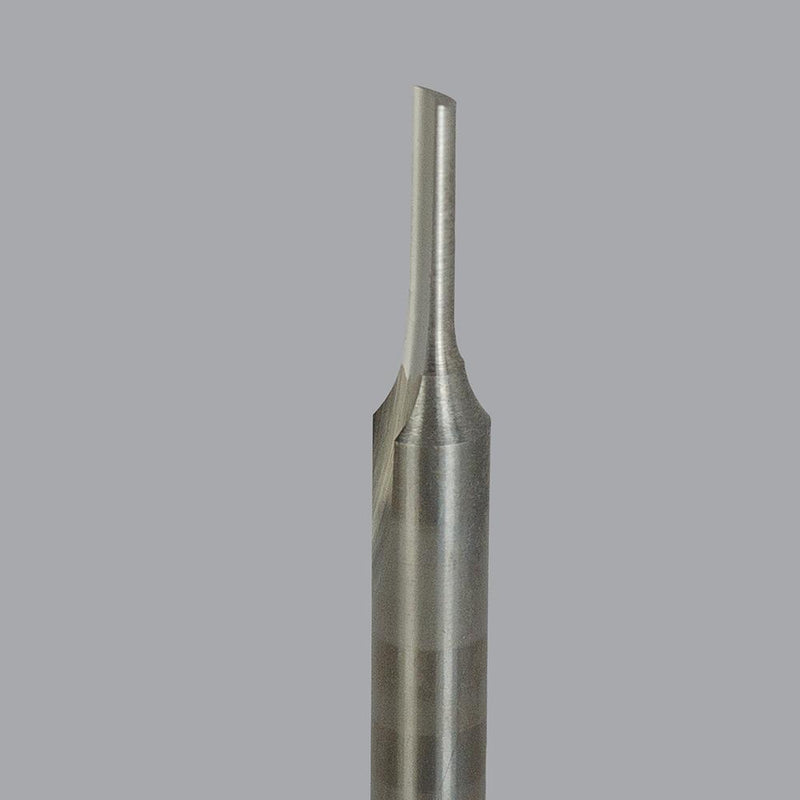 Onsrud 61-084 <br/>1/4'' CD x 1-1/4'' LoC x 1/4'' SD x 4'' OAL<br/>1 Flute - Solid Carbide O Flute Straight Router Bits