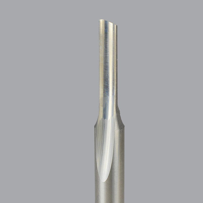 Onsrud 61-414<br/>8mm CD x 25mm LoC x 8mm SD x 64mm OAL<br/>1 Flute  Solid Carbide O Flute Straight Router Bit