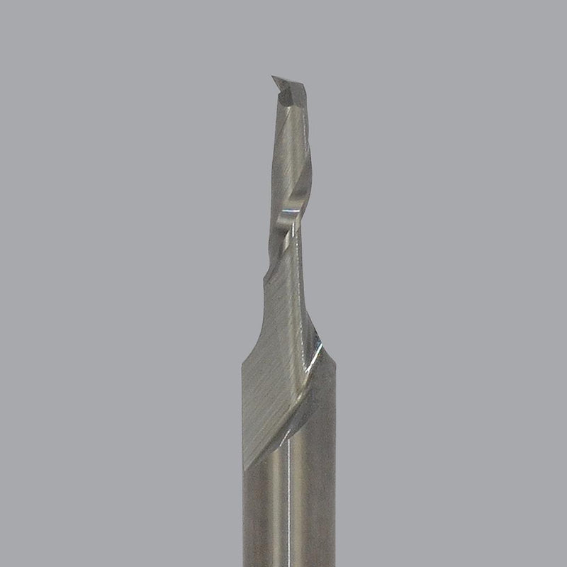 Onsrud 63-160<br/>1/2'' CD x 1'' LoC x 1/2'' SD x 3'' OAL<br/>1 Flute - Solid Carbide Upcut-Spiral Router Bits