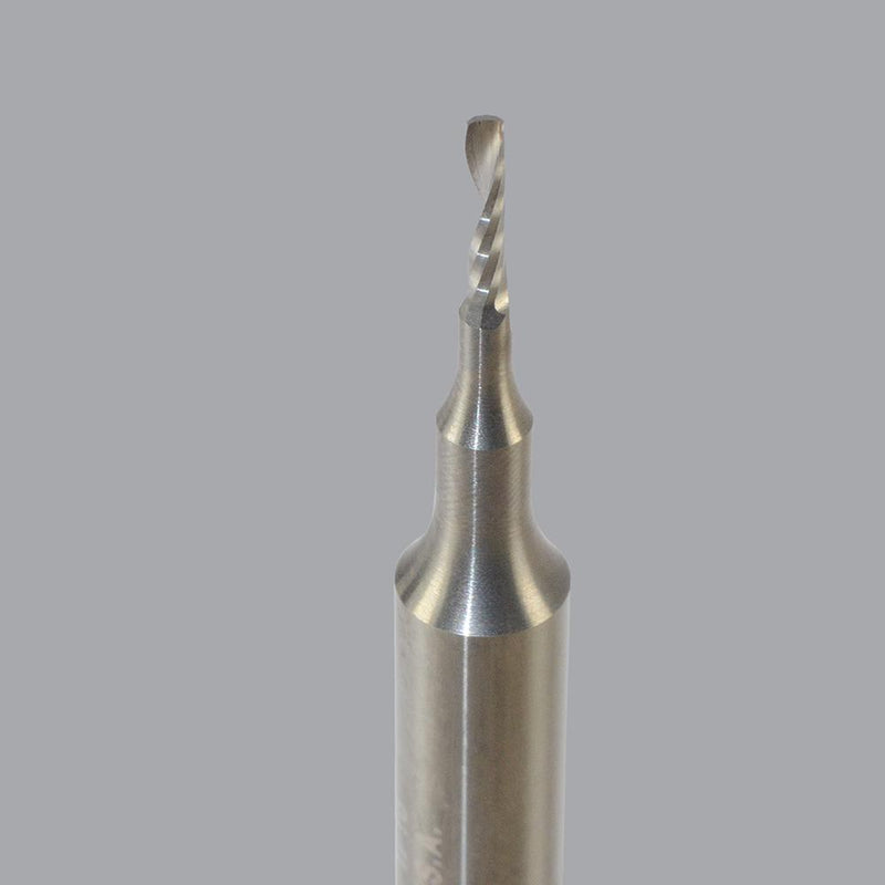 Onsrud 63-776<br/>1/4'' CD x 1-1/4'' LoC x 1/4'' SD x 3'' OAL<br/>1 Flute - Solid Carbide Upcut-Spiral O Flute