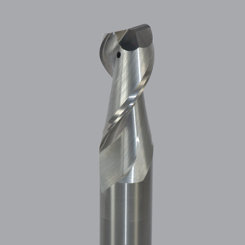 LMT Onsrud AMC717002<br>3/8" CD x 1" LOC x 3/8" SD x 3" OAL; No neck Square CR Uncoated<br>Aluminum Finisher 2 Flute End Mill;  No neck, Coolant Through