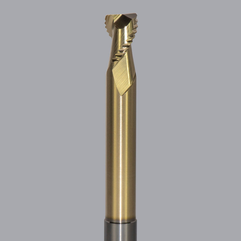 LMT Onsrud AMC800191<br>3/4" CD x 1" LOC x 3/4" SD x 6" OAL; 4-1/8" Neck 0.030 CR ZrN<br>Aluminum Rougher 2 Flute End Mill;  Necked