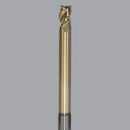 LMT Onsrud AMC800169<br>3/4" CD x 1" LOC x 3/4" SD x 6" OAL; 3-1/8" Neck 0.060 CR ZrN<br>Aluminum Rougher 3 Flute End Mill; Necked, Coolant Through
