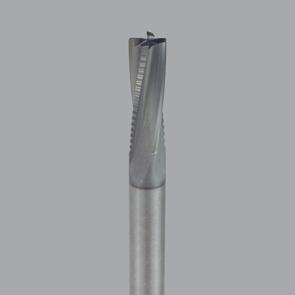 Onsrud 54-776<br>1/4'' CD x 1/2'' LoC x 1/4'' SD x 3'' OAL<br/>4 Flute Solid Carbide Upcut Spiral, Fet 2.0 Coated