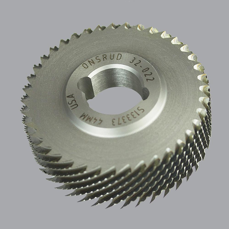 Onsrud 32-022<br/>1.732" (44mm) CD x .629" (16mm) LoC x 13mm SD<br/>High Speed Steel Honeycomb Cutter