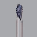 Onsrud 60-163C<br/>1/2'' CD x 7/8'' LoC x 1/2'' SD x 3'' OAL<br/>2 Flute  Solid Carbide Chipbreaker, Finisher Mortise Compression Spiral; .200" Upcut Flute LoC