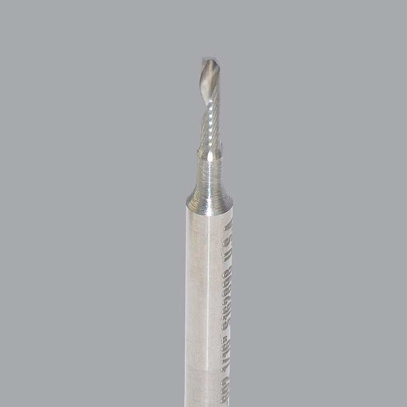 Onsrud 63-604ONX<br/>1/8'' CD x 1/4'' LoC x 1/8'' SD x 1-1/2'' OAL<br/>1 Flute - Solid Carbide Upcut-Spiral O Flute - ONX Coated