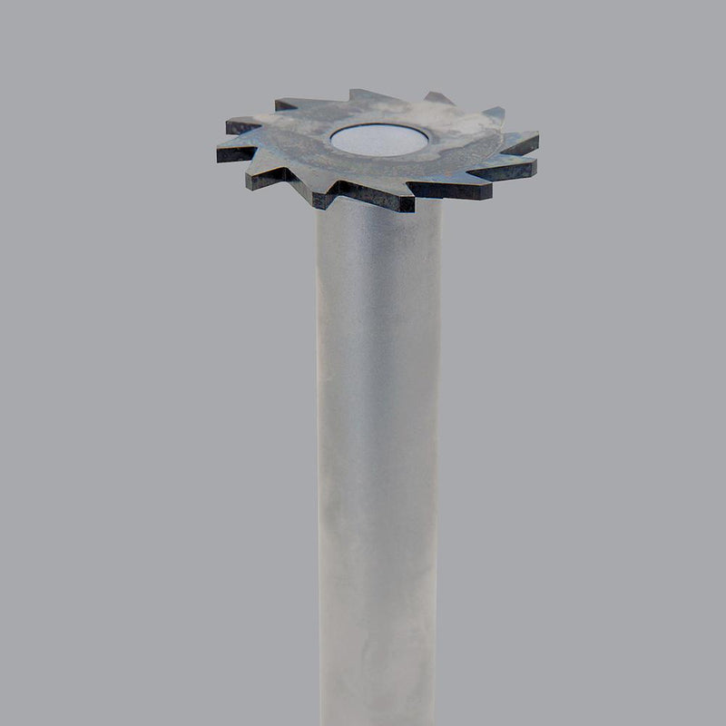 Onsrud 70-204<br/>1” CD x 0.062" Kerf x 1/2” SD x 4” OAL<br/>Solid Carbide 10 Teeth Flush Mount Plastic Trim Blade; RH Rotation