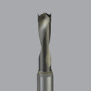 Onsrud 72-002<br/>3mm CD x 30mm LoC x 10mm SD x 57mm OAL<br/>2 Flutes  Solid Carbide Boring Bit; LH Brad Point