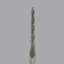 Onsrud 77-114<br/>1/4'' CD x 1-3/8'' LoC x 1/2'' SD x 4'' OAL<br/>2 Flutes - Solid Carbide Taper Tools; 5 degree Angle per Side, 1/16" Radius