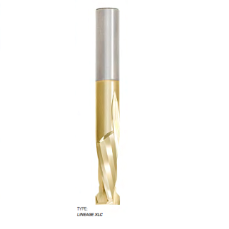 FS Tool  RSFL2061MXLC-UD2<br>1/2" CD x 1-1/4" LoC x 1/2" SD x 4" OAL<br>2 Flute Solid Carbide Finishing Low Helix Compression Spiral; 4.7mm Upcut Flute LoC