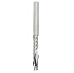 FS Tool  RSFO2007-U1<br>1/4" CD x 3/4"  LoC x 1/4" SD x 2" OAL<br>1 Flute Solid Carbide O-Flute High Polish Upcut Spiral