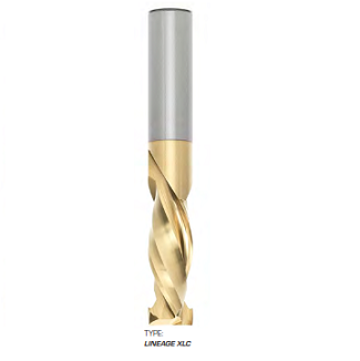 FS Tool  RSF2059WXLC-UD2-3<br>3/8" CD x 1" LoC x 3/8" SD x 3" OAL<br>2 Flute Solid Carbide Finishing High Speed Compression Spiral; 4.7mm Upcut Flute LoC