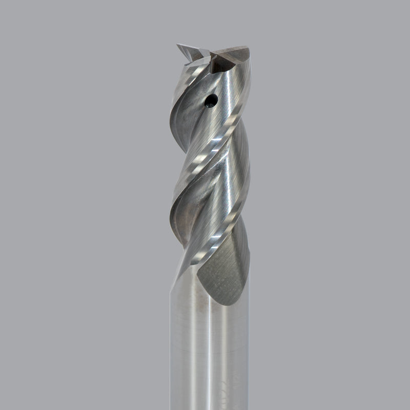 LMT Onsrud AMC717025<br>1/2" CD x 1-1/4" LOC x 1/2" SD x 3" OAL; No neck 0.015 CR ZrN<br>Aluminum Finisher 3 Flute End Mill;  No neck, Coolant Through