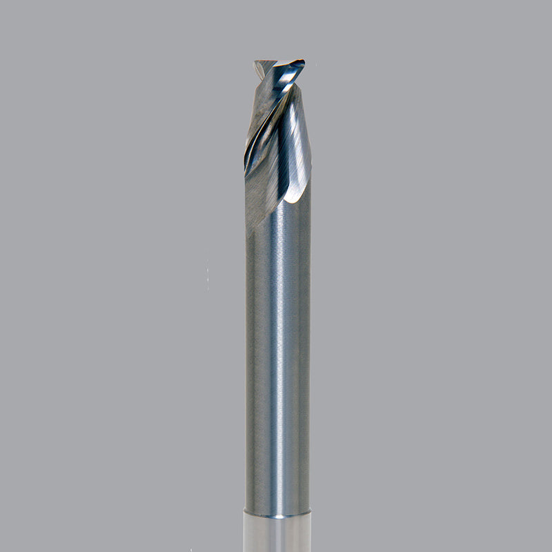 LMT Onsrud AMC706102<br>1/4" CD x 3/8" LOC x 1/4" SD x 4" OAL; 1-1/2" Neck Square CR Uncoated<br>Aluminum Finisher 2 Flute End Mill; Necked