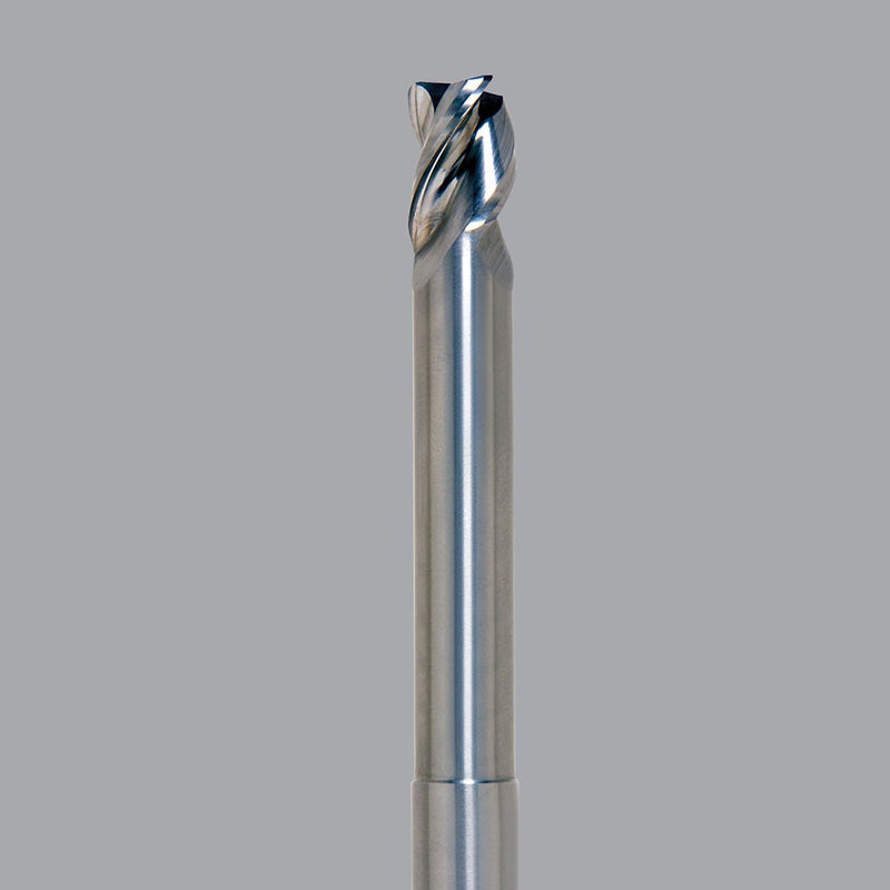 LMT Onsrud AMC709302<br>1/2" CD x 5/8" LOC x 1/2" SD x 4" OAL; 2-1/8" Neck Square CR Uncoated<br>Aluminum Finisher 3 Flute End Mill; Necked