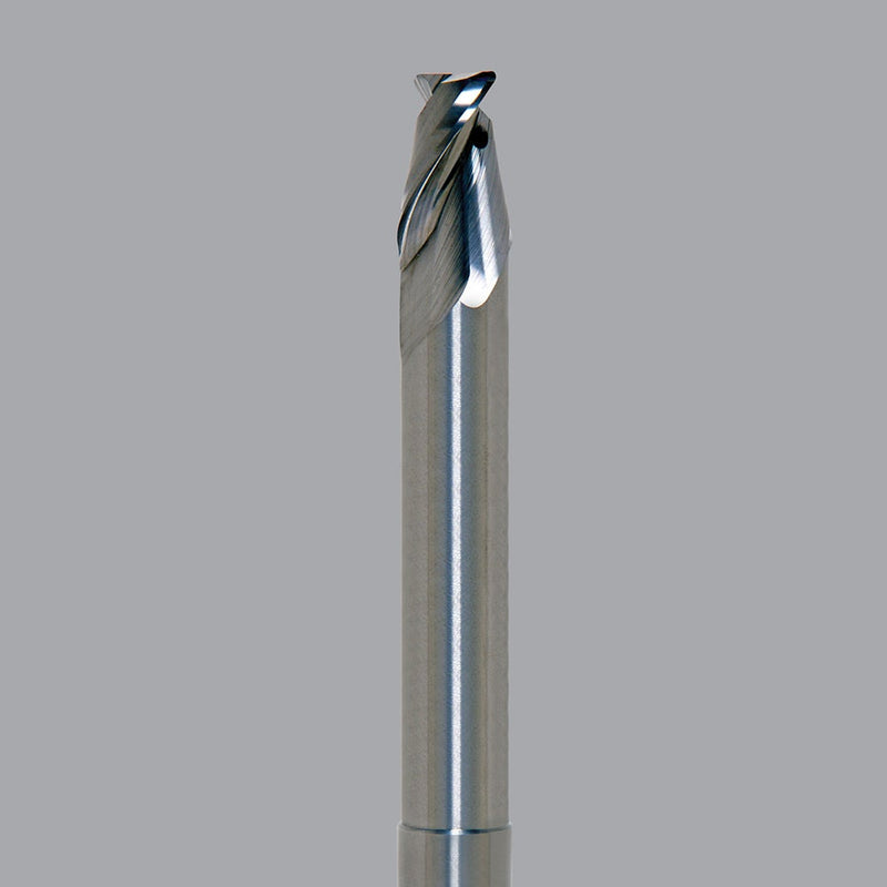 LMT Onsrud AMC713514<br>3/8" CD x 1/2" LOC x 3/8" SD x 5" OAL; 2-3/4" Neck 0.060 CR Uncoated<br>Aluminum Finisher 2 Flute End Mill; Necked, Coolant Through