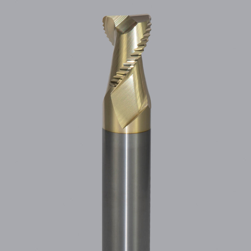 LMT Onsrud AMC800291<br>3/4" CD x 1-3/4" LOC x 3/4" SD x 4" OAL; No neck 0.030 CR ZrN<br>Aluminum Rougher 2 Flute End Mill;  No Neck