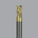 LMT Onsrud AMC800233<br>3/4" CD x 1" LOC x 3/4" SD x 4" OAL; No neck 0.030 CR ZrN<br>Aluminum Rougher 3 Flute End Mill;  No Neck, Coolant Through