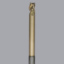 LMT Onsrud AMC800153<br>1/2" CD x 5/8" LOC x 1/2" SD x 4" OAL; 2-1/8" Neck 0.030 CR ZrN<br>Aluminum Rougher 3 Flute End Mill; Necked, Coolant Through