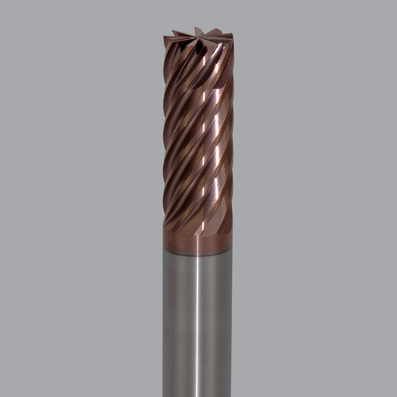 LMT Onsrud HXR2650015<br>1/2" CD x 1-5/8" LOC x 1/2" SD x 4" OAL; No neck 0.030 CR Cbrkr ESR<br>HXR SuperAlloy 9 Flute End Mill;  No Neck