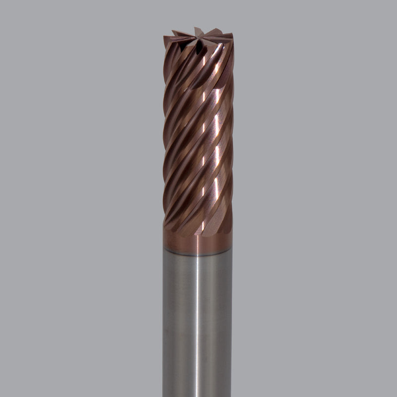 LMT Onsrud HXR2650008<br>1/2" CD x 5/8" LOC x 1/2" SD x 2-1/2" OAL; No neck Square CR ESR<br>HXR SuperAlloy 9 Flute End Mill;  No Neck