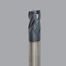 LMT Onsrud MXQ2650101W<br>3/4" CD x 2-1/4" LOC x 3/4" SD x 5" OAL; No neck 0.030 CR ESG W<br>MaxQ 4 Flute End Mill;  No Neck