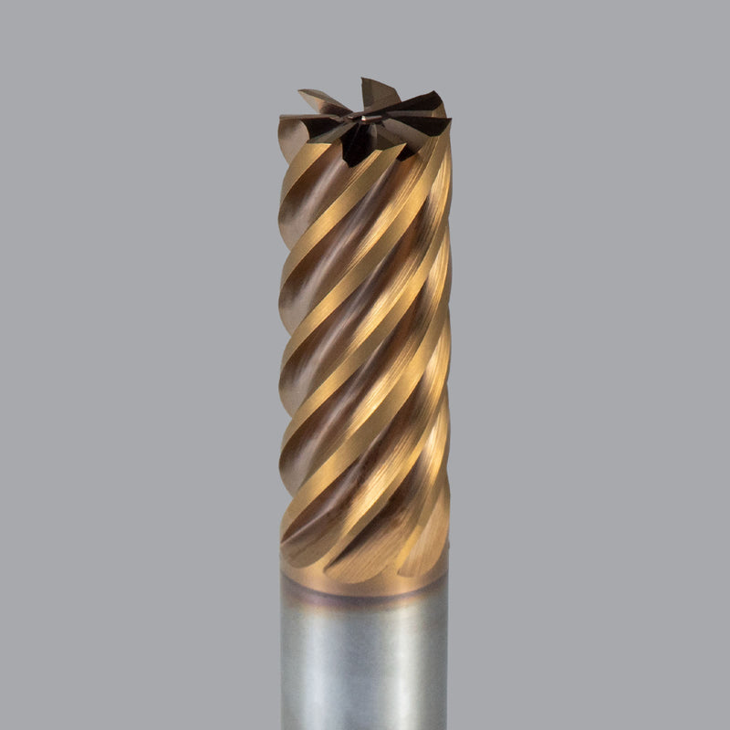 LMT Onsrud TRX700167<br>1/2" CD x 2-1/8" LOC x 1/2" SD x 4" OAL; No Neck 0.030 CR X<br>TRX Titanium 7 Flute End Mill;  No Neck