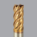 LMT Onsrud TRX2652103<br>1/4" CD x 3/4" LOC x 1/4" SD x 2-1/2" OAL; No neck Square CR X Coated <br>TRX Titanium 5 Flute End Mill;  No Neck