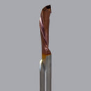 Onsrud 60-162MC<br>1/2" CD x 1-1/8" LoC x 1/2" SD x 3" OAL<br>1 Flute Solid Carbide Marathon Coated Compression Spiral; .5940" Upcut Flute LoC